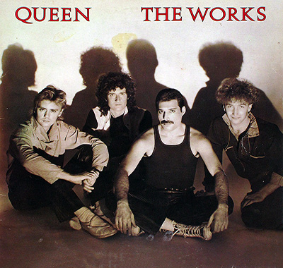 QUEEN - The Works  album front cover vinyl record
